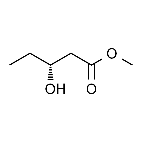 (-)-Methyl (R)-3-hydroxyvalerate >=98.0% (sum of enantiomers, GC)