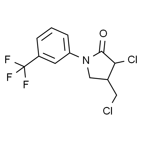 3-Chloro-4-(chloromethyl)-1-(3-(trifluoromethyl)phenyl)pyrrolidin-2-one