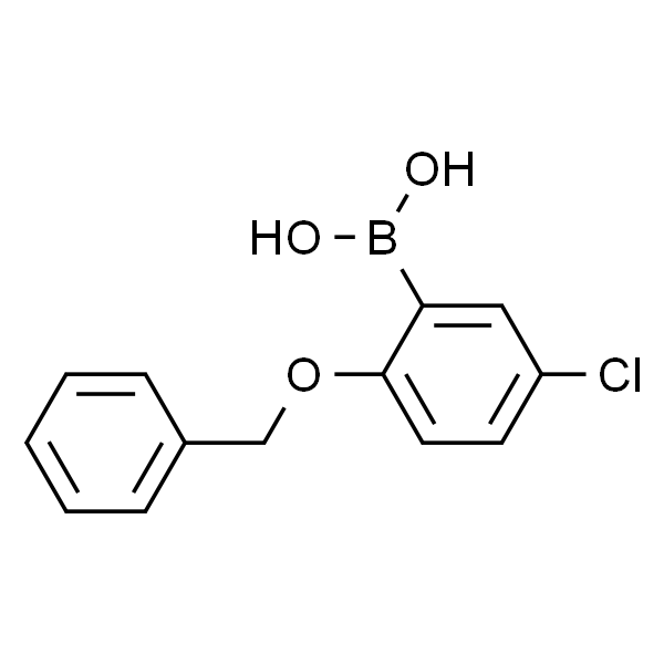 2-Benzyloxy-5-chlorobenzeneboronic acid, 96%
