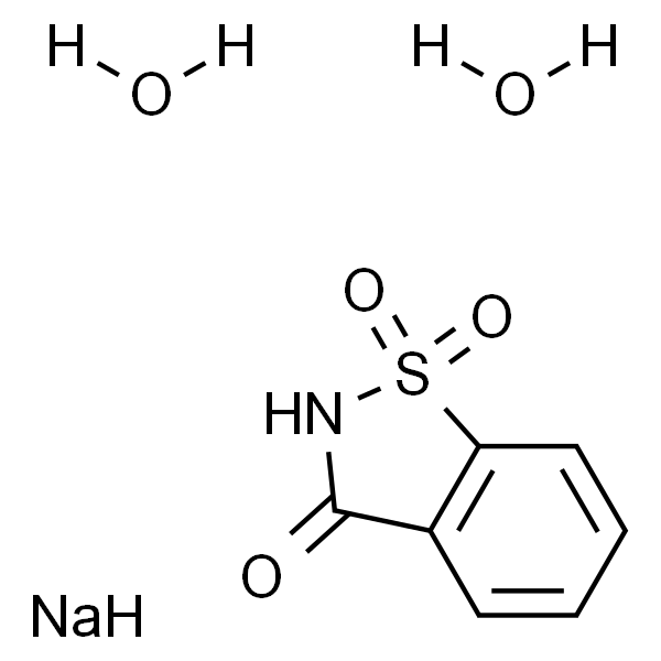 Sodium 3-oxo-3H-benzo[d]isothiazol-2-ide 1,1-dioxide dihydrate