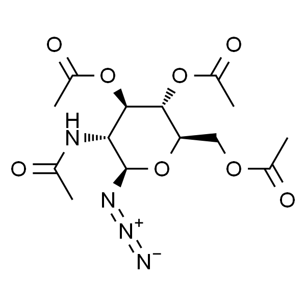 2-Acetamido-3，4，6-tri-O-acetyl-2-deoxy-β-D-glucopyranosyl Azide