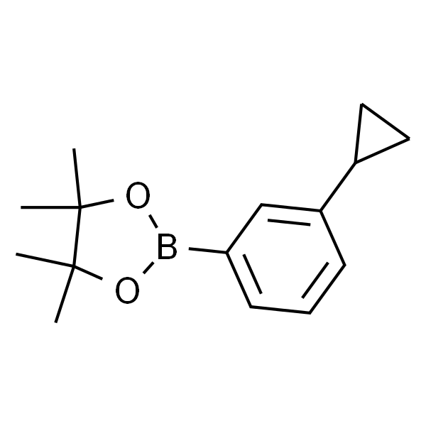2-(3-Cyclopropylphenyl)-4,4,5,5-tetramethyl-1,3,2-dioxaborolane
