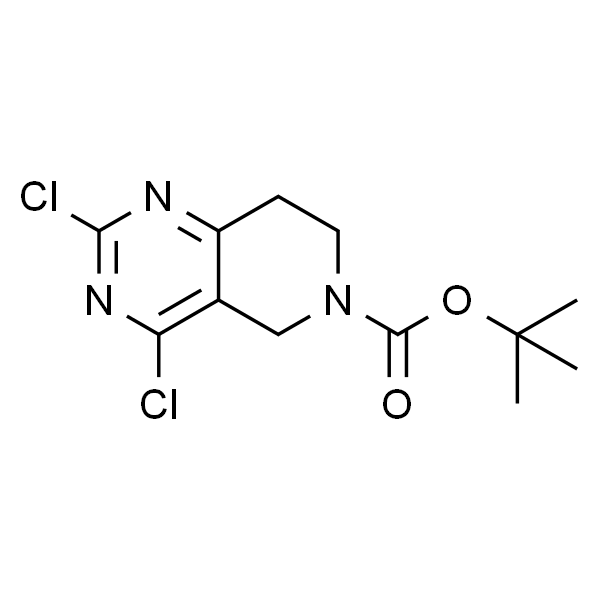tert-Butyl 2，4-dichloro-7，8-dihydropyrido[4，3-d]pyrimidine-6(5H)-carboxylate