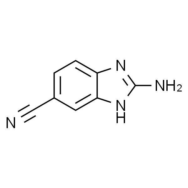 2-amino-1h-benzimidazole-5-carbonitril