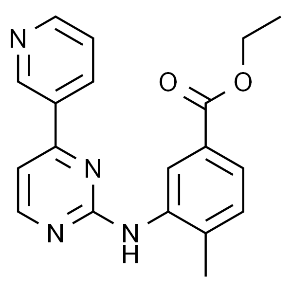 Ethyl 4-methyl-3-((4-(pyridin-3-yl)pyrimidin-2-yl)amino)benzoate