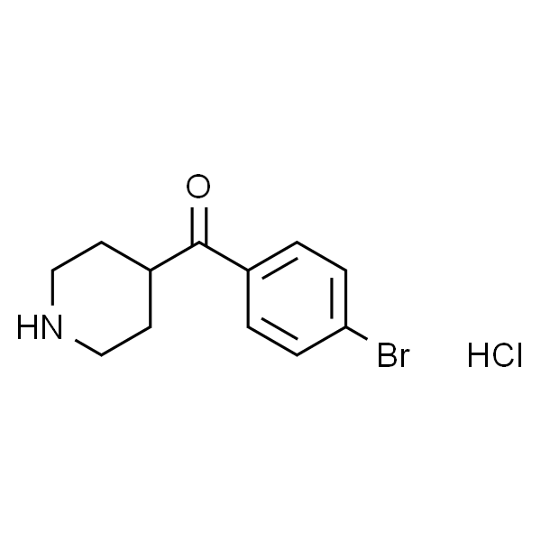 (4-Bromophenyl)(4-piperidyl)methanone Hydrochloride