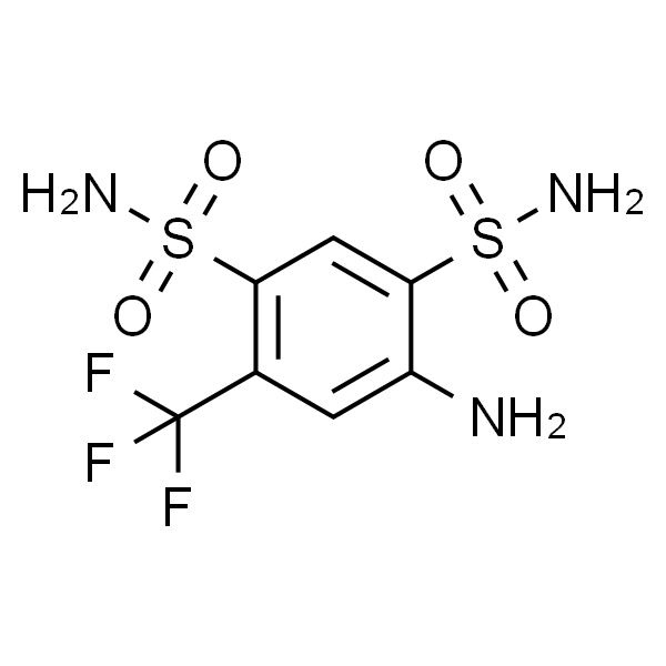 4-Amino-6-(trifluoromethyl)benzene-1,3-disulfonamide