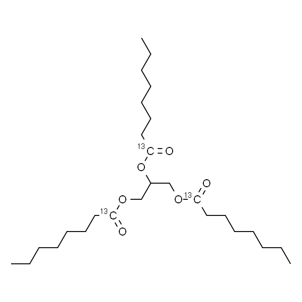 Trioctanoin-carboxyl-13C3