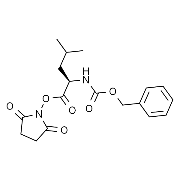 (R)-2,5-Dioxopyrrolidin-1-yl 2-(((benzyloxy)carbonyl)amino)-4-methylpentanoate