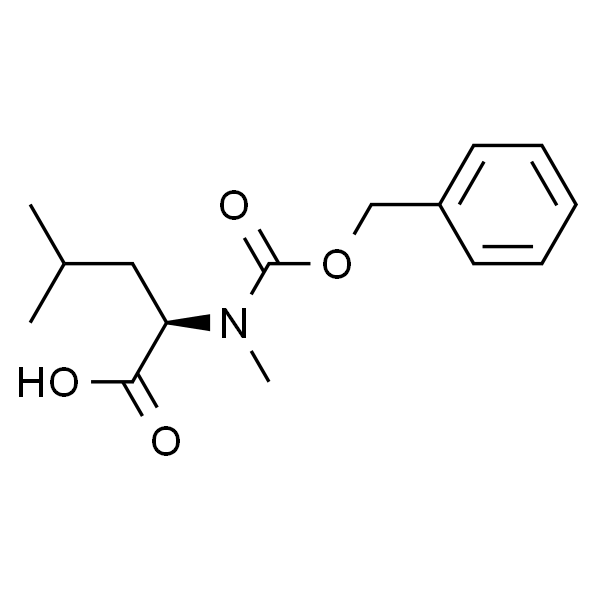 (R)-2-(((Benzyloxy)carbonyl)(methyl)amino)-4-methylpentanoic acid