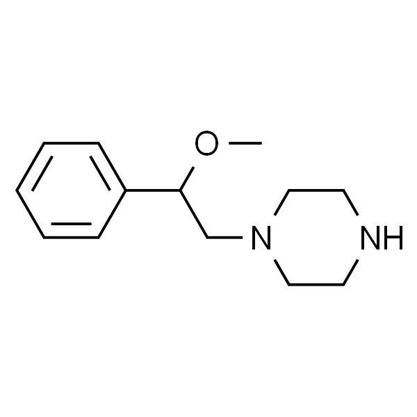 1-(2-Methoxy-2-phenylethyl)piperazine