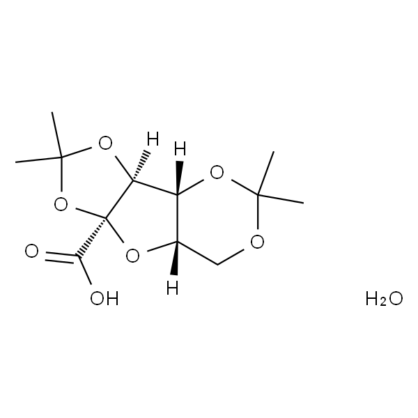 (-)-2,3:4,6-Di-O-isopropylidene-2-keto-L-gulonic acid monohydrate