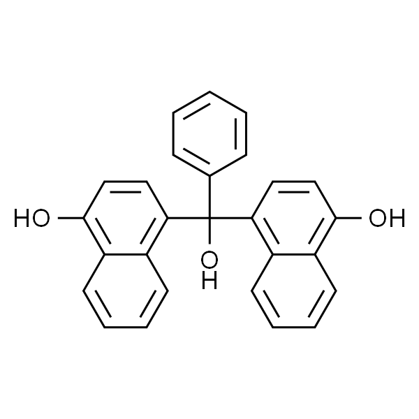 Bis-(4-hydroxy-1-naphthyl)phenylmethanol