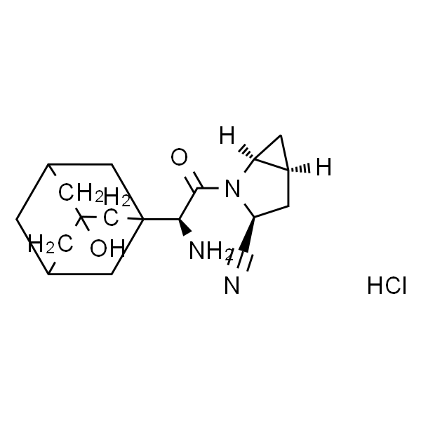 (1S,3S,5S)-2-((2S)-2-Amino-2-(3-hydroxyadamantan-1-yl)acetyl)-2-azabicyclo[3.1.0]hexane-3-carbonitrile hydrochloride