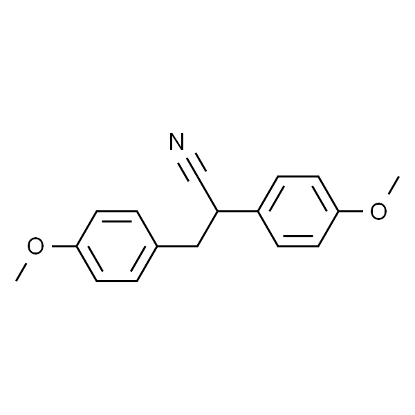 2,3-Bis(4-methoxyphenyl)propanenitrile