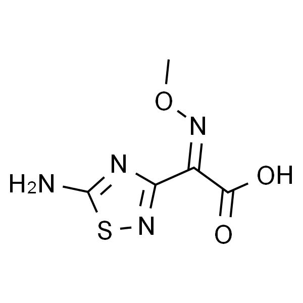 2-(5-Amino-1，2，4-thiadiazol-3-yl)-2-(methoxyimino)acetic acid