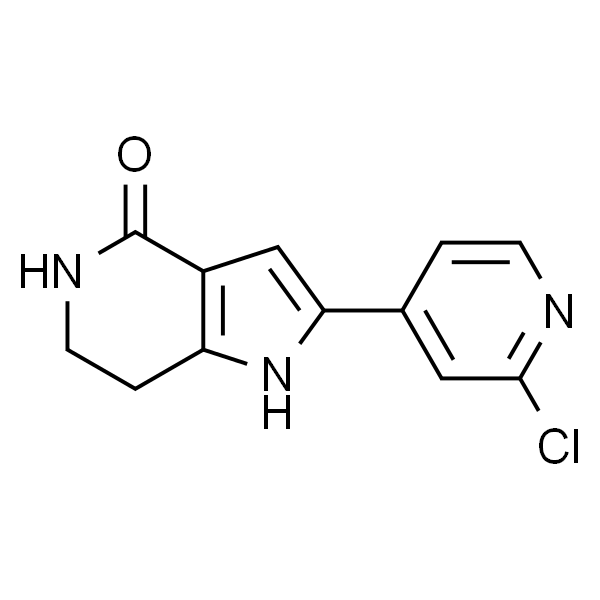 2-(2-Chloropyridin-4-yl)-6，7-dihydro-1H-pyrrolo[3，2-c]pyridin-4(5H)-one