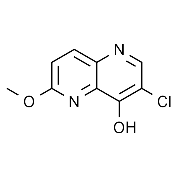3-chloro-6-Methoxy-[1,5]-naphthyridin-4-ol