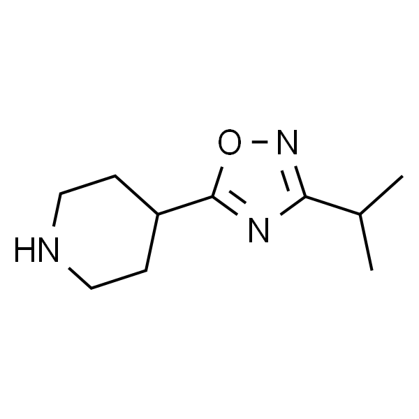 4-(3-Isopropyl-1,2,4-oxadiazol-5-yl)piperidine