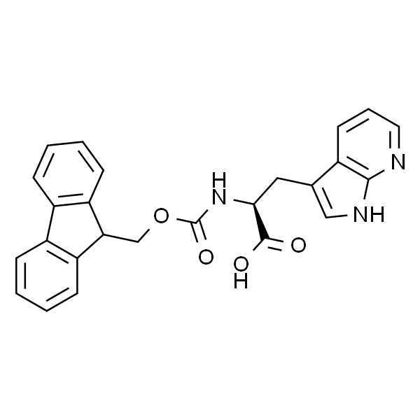 (S)-2-((((9H-Fluoren-9-yl)methoxy)carbonyl)amino)-3-(1H-pyrrolo[2，3-b]pyridin-3-yl)propanoic acid