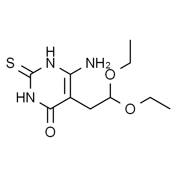 6-Amino-5-(2,2-diethoxyethyl)-2-mercaptopyrimidin-4-ol