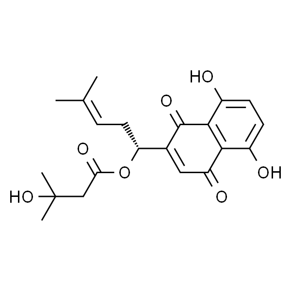 β-hydroxylsovalerylshikonin
