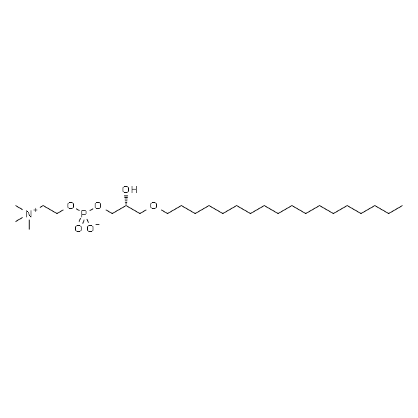 1-O-octadecyl-2-hydroxy-sn-glycero-3-phosphocholine