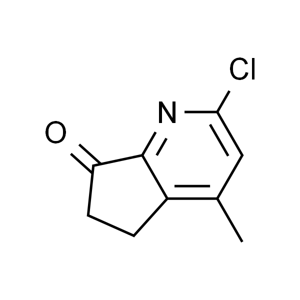 2-Chloro-4-methyl-5，6-dihydro-7H-cyclopenta[b]pyridin-7-one