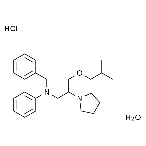 Bepridil hydrochloride hydrate