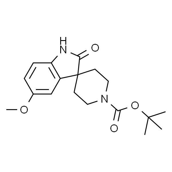 tert-Butyl 5-methoxy-2-oxospiro[indoline-3，4'-piperidine]-1'-carboxylate