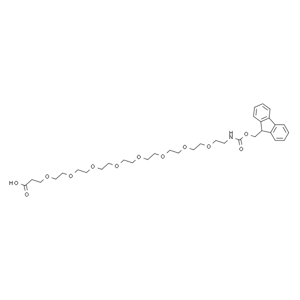 5,8,11,14,17,20,23,26-Octaoxa-2-azanonacosanedioic acid 1-(9H-fluoren-9-ylmethyl) ester