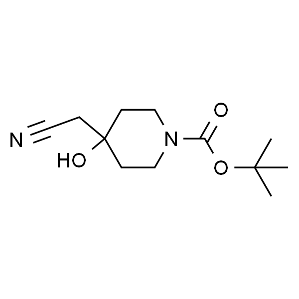 tert-Butyl 4-(cyanomethyl)-4-hydroxypiperidine-1-carboxylate