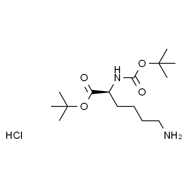 (S)-tert-Butyl 6-amino-2-((tert-butoxycarbonyl)amino)hexanoate hydrochloride