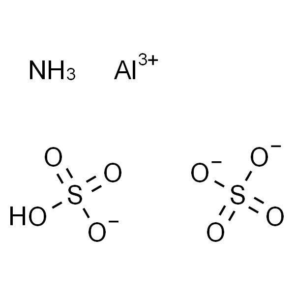 Sulfuric acid, aluminum ammonium salt (2:1:1)