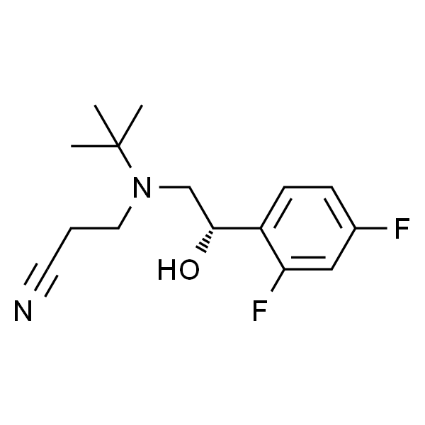 (S)-3-(tert-Butyl(2-(2,4-difluorophenyl)-2-hydroxyethyl)amino)propanenitrile