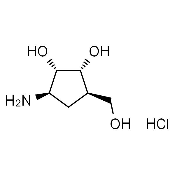(1R,2S,3R,4R)-2,3-Dihydroxy-4-(hydroxymethyl)-1-aminocyclopentane hydrochlorid