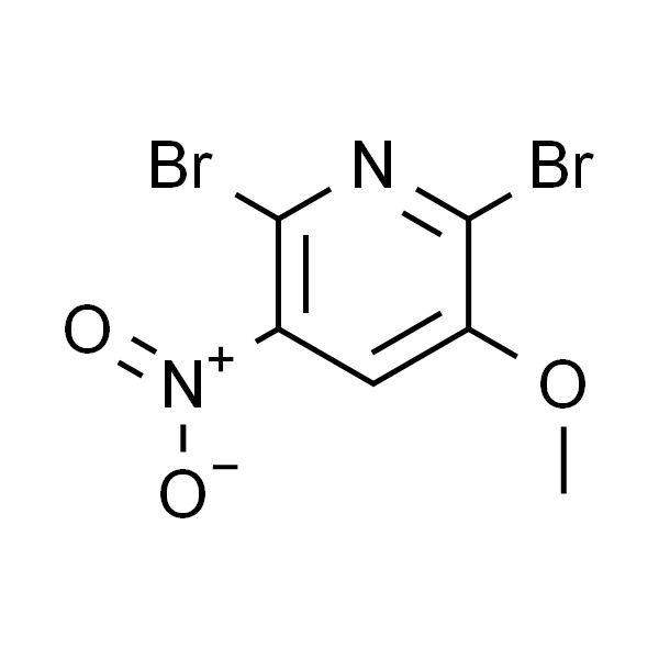 2，6-Dibromo-3-methoxy-5-nitropyridine