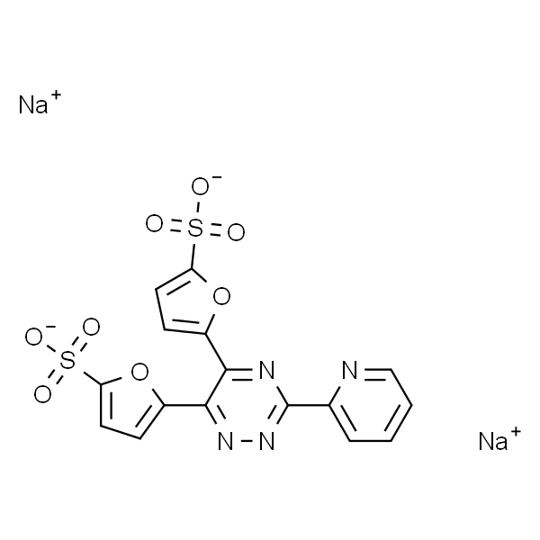 3-(2-Pyridyl)-5,6-di(2-furyl)-1,2,4-triazine-5′,5′′-disulfonic acid disodium salt