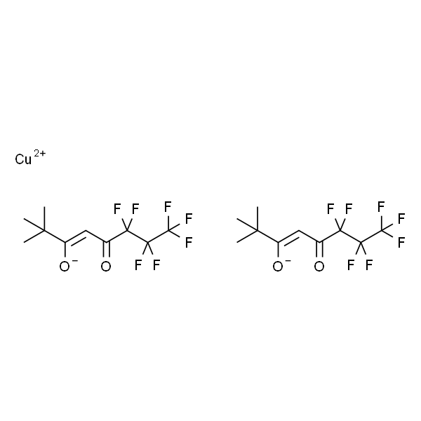 Copper bis(6,6,7,7,8,8,8-heptafluoro-2,2-dimethyl-3,5-octanedionate)