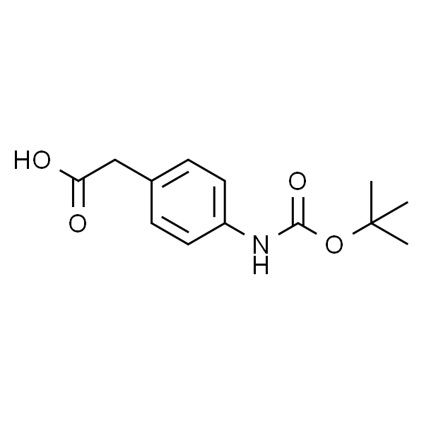 2-(4-((tert-Butoxycarbonyl)amino)phenyl)acetic acid