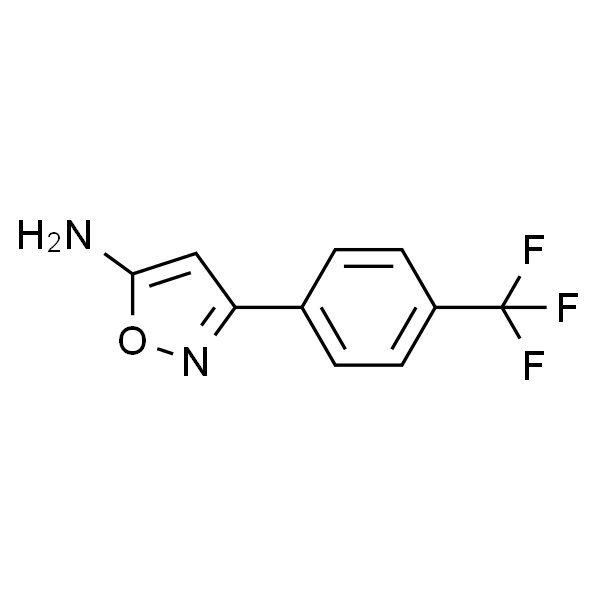 5-Amino-3-[4-(trifluoromethyl)phenyl]isoxazole