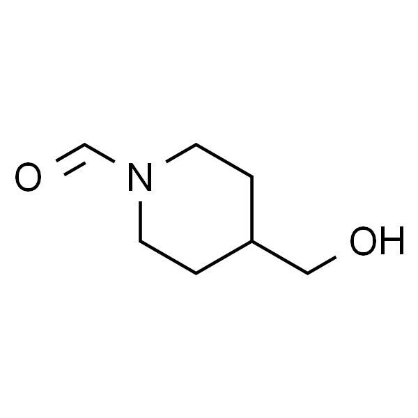 4-(hydroxymethyl)-1-Piperidinecarboxaldehyde