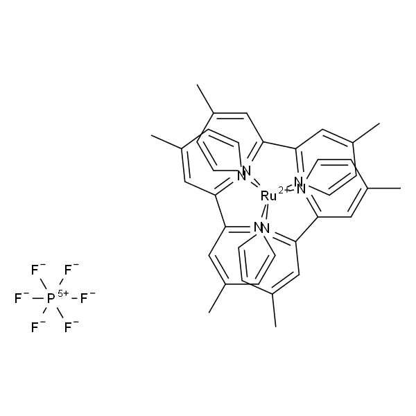 Ruthenium(2+),tris(4,4'-dimethyl-2,2'-bipyridine-κN1,κN1')-,(OC-6-11)-,hexafluorophosphate(1-)(1:2)