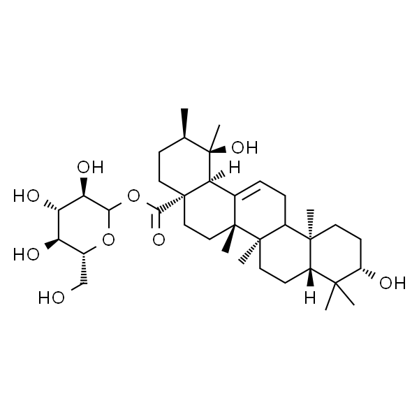 Pomolic acid 28-O-β-D-glucopyranosyl ester