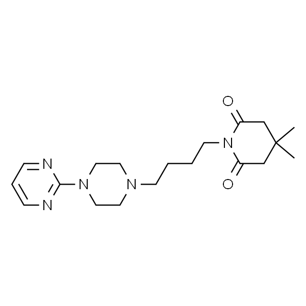 4,4-Dimethyl-1-(4-(4-(pyrimidin-2-yl)piperazin-1-yl)butyl)piperidine-2,6-dione