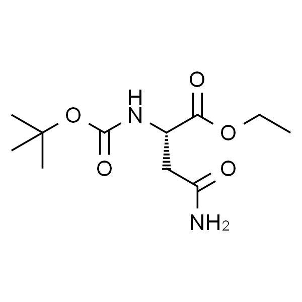 (S)-Ethyl 4-amino-2-((tert-butoxycarbonyl)amino)-4-oxobutanoate