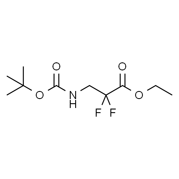 Ethyl 3-(Boc-amino)-2，2-difluoropropanoate