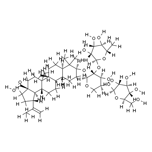 Lup-20(29)-en-28-oic acid, 3-[β-D-glucopyranosyl(1→4)[a-L-rhamnopyranosyl) (1→2)-a -L-arabinopyranosyl]oxy], (3β,4a)-)