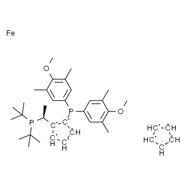 (S)-1-((Rp)-2-[Bis(4-methoxy-3,5-dimethylphenyl)phosphino]ferrocenyl)ethyldi-tert-butylphosphine