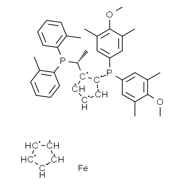 (R)-1-((Sp)-2-[Bis(4-methoxy-3,5-dimethylphenyl)phosphino]ferrocenyl)-ethylbis(2-methylphenyl)phosphine